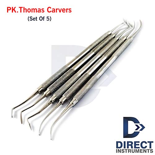 11 Pieces Set Dental Waxing Instruments Carving Kit Laboratory PK Thomas Wax Carvers Plaster Knife Lab Spatula