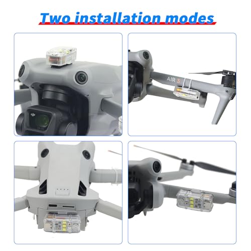 Strobe Light,Night Anti Collision Lights for FAA Drone(3 PCS)