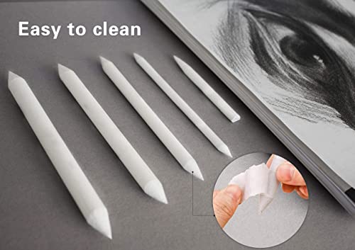 N NOROCME 12 PCS Blending Stumps and Tortillions Paper Art Blenders - size: 13 count