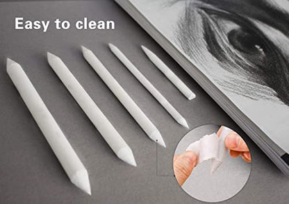N NOROCME 12 PCS Blending Stumps and Tortillions Paper Art Blenders - size: 13 count