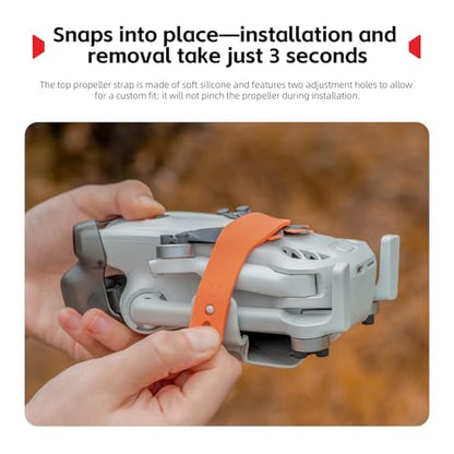 Propeller Holder for DJI LITO 1 / LITO X1 Drone Propellers Fixator Paddle Guard Strap Blade Protector Lock Stabilizer Bundle for DJI LITO X1 / LITO 1