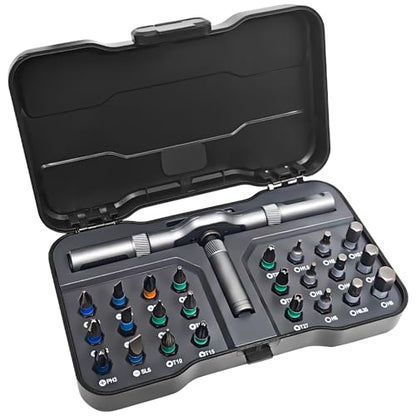 24 in 1 Magnetic Ratchet Screwdriver Set, Multi Precision Repair Tool Kits
