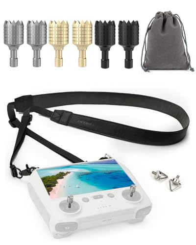 LKTOP Lanyard Neck Strap & Joysticks for DJI RC/RC2 Controller - style: Joysticks + Lanyard
