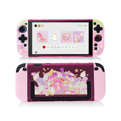 GeekShare Protective Shell Compatible with Switch 2 - color: Patch Moe Doll