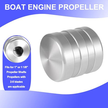 YMT Propeller Removal Tool Fits 1" or 1 1/8" Propeller Shafts Prop Puller for Inboard Boats, Prop Knocker