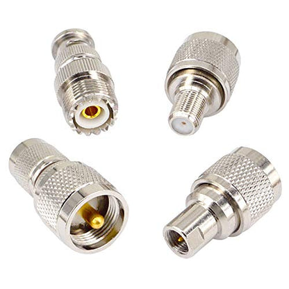 onelinkmore 20-Piece UHF Adapter Kit, PL-259/SO-239 to SMA, BNC and TNC