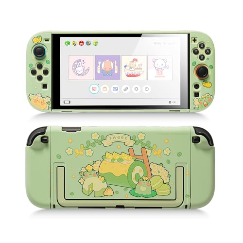 GeekShare Protective Shell Compatible with Switch 2 - color: Matcha Froggy