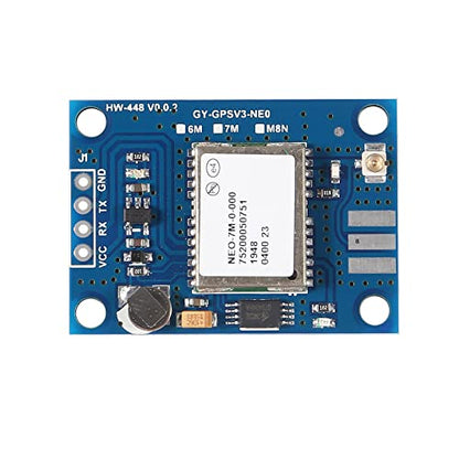 2Pcs GY-NEO7MV2 NEO-7M GPS Module NEO7MV2 with Flight Control EEPROM MWC APM2.5 Large Antenna Repalcement for NEO-6M GY-GPSV1-NEO - color: NEO-7M