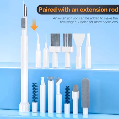 34-in-1 Electronics Cleaning Kit for iPhone, AirPods, Keyboard, USB C, Port - color: White