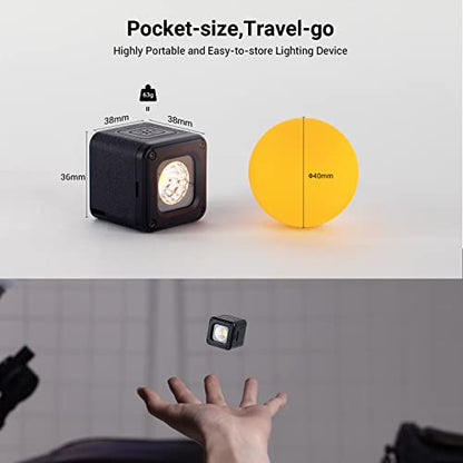 SmallRig RM01 Mini LED Video Lighting Kit, Lume Cube Portable Camera Light - size: 1 Pack