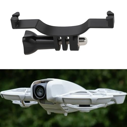 ECSiNG Extension Sports Camera Mount Holder Bracket Compatible with DJI NEO 2 Black 12x32x77.4mm