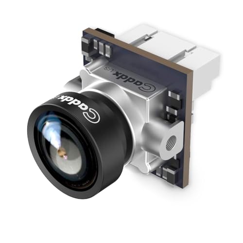 SoloGood Caddx Ant FPV Camera 1200TVL Global WDR OSD 1.8mm Ultra Light Nano FPV Camera 16:9 NTSC PAL for RC FPV Cinewhoop Tinywhoop Drone - color: Silver 16:9