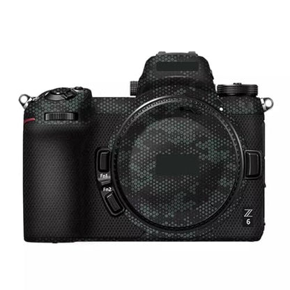 Anti-Scratch Camera Sticker Coat Wrap Protective Film Body Protector Skin Cover for Nikon Z6 Z7(Mamba Green) - color: Mamba Green