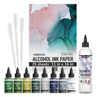 KAMENSKAYA Delaminating kit with Paper and Blending solution