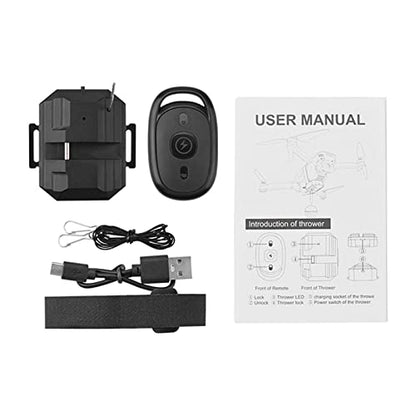 Airdrop Payload Transport Delivery Release Drop Device Drone Thrower Airdrop Dropping System Compatible for DJI Mini 4 Pro/Mini 3/Mini 3 Pro/Mini 2/Mini SE/Mavic Mini/Mavic Pro/Mavic Air