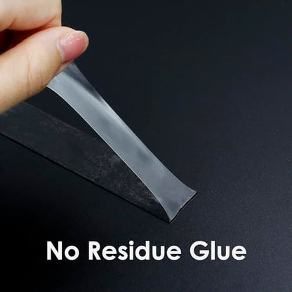 15mm x 15M (0.6" x 49ft) Clear Double Sided Strong Adhesive Tape - size: 15mm