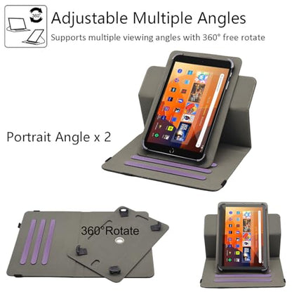 Universal 10 10.1 11 Inch Android 16 15 Tablet Case Cover - color: 04 Purple