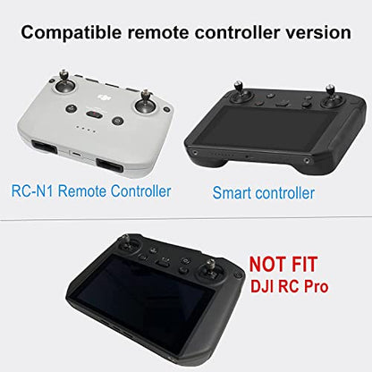 Aluminum Joystick for DJI Mavic 3 Mini 2 Air 2S Mavic Air 2 Remote Controller Replacement Accessories (2 Set (4 Pieces)) - size: 2 Set (4 pieces)
