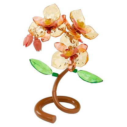RoseArt Crystal Gem Creations Orchid Flower Kit, Ages 8+ - style: Orchid Flower
