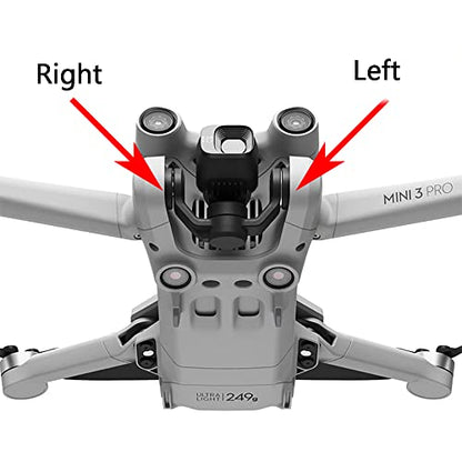 iMusk 1 Pair Replacement Mini 3 Pro/Mini 3 Vibration Absorption Gimbal Camera Damper Rubber Cushion Repairing Parts for DJI Mini 3 Pro Drones - style: 1 Pair