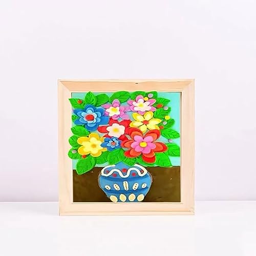 Square Wood Panels Unfinished Wooden Canvas Painting Board 16 Pcs - size: 4inch
