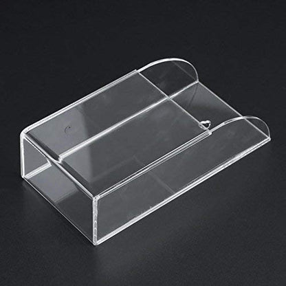 Remote Control Holder Organizer Wall Mount Acrylic Tidy for Air Conditioner, TV Box, Stereo, 1 Slot - style: 1 Compartment