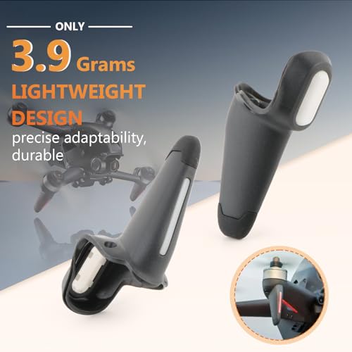 for DJI FPV Landing Gear Drone Accessories for DJI FPV Combo Bracket Landing Legs Right Protector Rear Bracket Accessories with Repair Tool（Right Front）