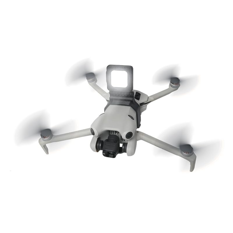 Drone LED Night Navigation Searchlight for DJI Mini4 Pro, Anti-Collision 180° Night Fill Light With 3-Mode Adjustment, Built-in Battery Mini4 Pro Accessory