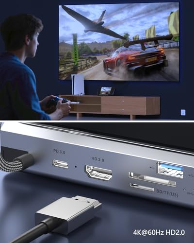 YCE 13-in-1 Steam Deck Dock for Switch/ROG Ally/Legion Go - color: 13-in-1 Dual Cooling Fan
