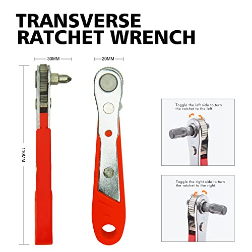 TOOLMAK 42 in 1 Ratcheting Screwdriver Set, Ratchet Wrench - style: 42pcs Ratchet Screwdriver