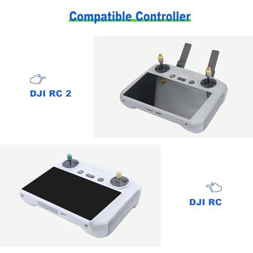 3 Pack HD Tempered Glass Screen Protector for DJI RC/RC 2
