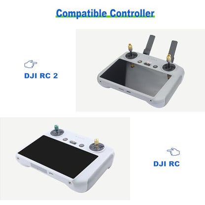 3 Pack HD Tempered Glass Screen Protector for DJI RC/RC 2