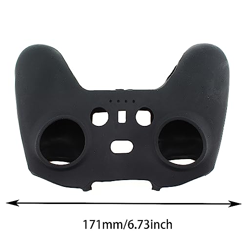 TAODAN FPV Remote Controller Silicone Protect Cover and Adjustable Lanyard for DJI FPV and DJI Avata Drone Combo Accessories, Black