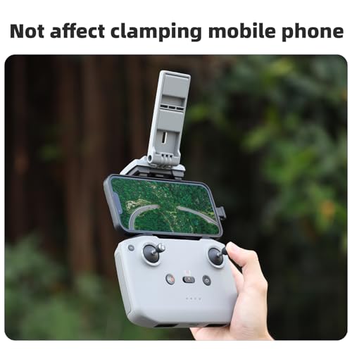 Adjustable Tablet Extended Bracket Holder for DJI NEO/Mini4 Pro/AIR3S Drone Remote Controller Tablet Clip Stand Mount Holder Accessory (Gray) - color: Gray