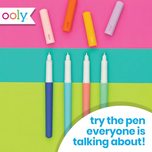 Ooly Fab Fountain Pens, Pack of 4, Black Ink - style: Black Pens (4 Pens)