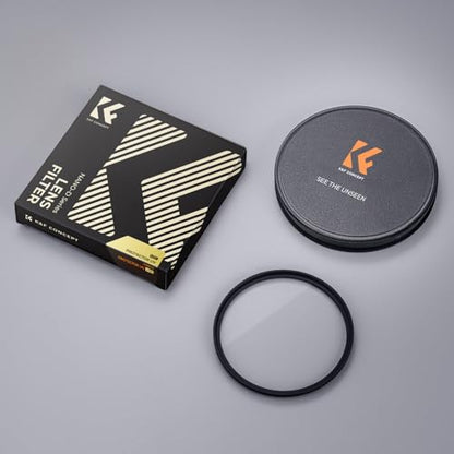 K&F CONCEPT 37mm MC UV Protection Filter Shockproof Tempered Optical Glass - size: 37mm