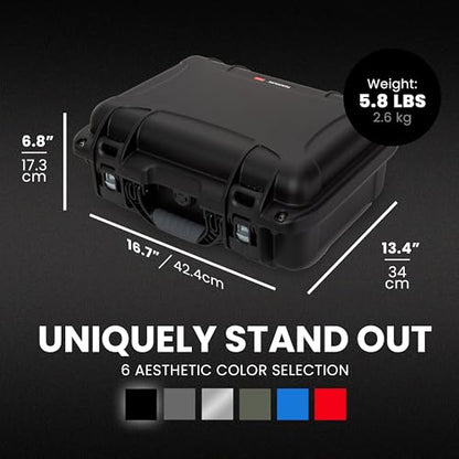 NANUK 920 Pro Photo Kit Case, Waterproof Hard Case, Carry-On - color: Black, style: Pro Photo Kit