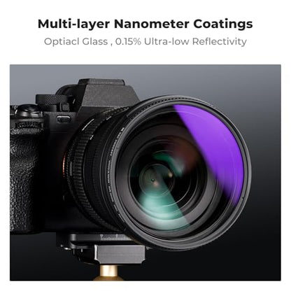 K&F Concept 82mm Soft GND8 (3 Stop) Graduated Neutral Density Lens Filter - size: 82mm
