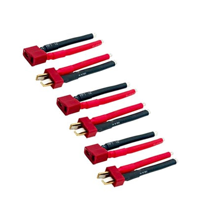 T Plug Connector Female and Male Deans,12AWG Silicone Wire - size: 12AWG T cable