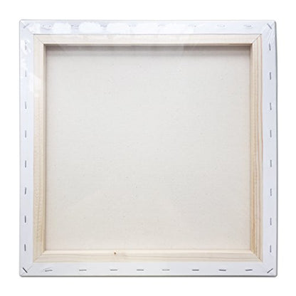 LWR CRAFTS Stretched Canvas 18" X 18" Pack of 2 - size: 18"x18"x2