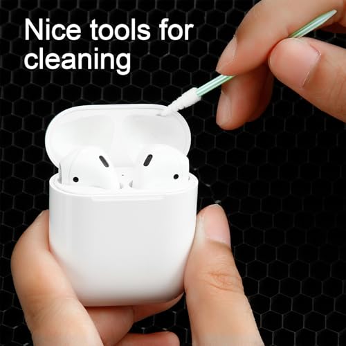 Chinco 200 Pcs Cleaning Swabs 2.56'' Sponge Tip Swabs Sticks Green - color: Green