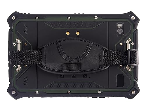RT71-Pro Ruggedized Tablet - 7" 1200NIT High Bright, 8 Core 2.0GHz, Android 9, 4G LTE, Military Spec in Army Green