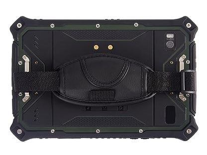 RT71-Pro Ruggedized Tablet - 7" 1200NIT High Bright, 8 Core 2.0GHz, Android 9, 4G LTE, Military Spec in Army Green