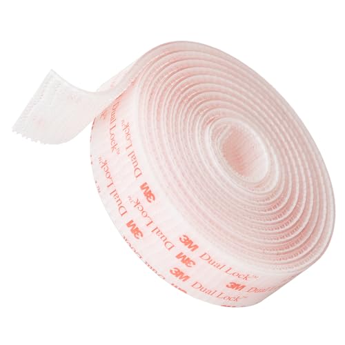3M Dual Lock SJ3560 Reclosable Fastener 1"×6ft Clear 1 Pack - size: 1"×6ft, style: 1 Pack