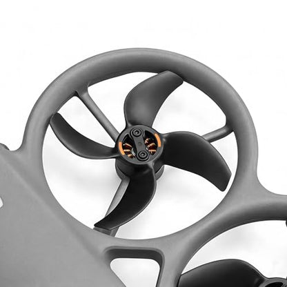 Avata 360 Propellers Blades - 8Pcs Props Quick Replacement Propeller Spare Part 3340S Low Noise Wings for DJI Avata 360 Drones Accessories Black Tips