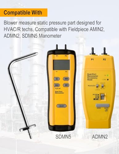 ZIBOO ASP2 Static Pressure Probes (Two-Pack)
