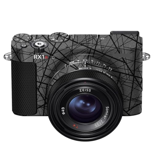 RX1RIII Anti-Scratch Camera Decal Skin for Sony RX1R III RX1RM3 Vinyl Wrap Protective Film Sticker Coat RX1R3 RX1RIII DSC-RX1RM3 (Cross Gray, for Sony RX1RIII RX1RM3) - color: Cross Gray
