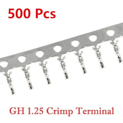 JST GH 1.25mm Connector Kit, 2/3/4/5/6/7/8/10Pin Housing Connectors