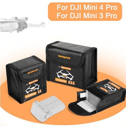 Lipo Charging Bag for DJI Mini 5/4/3 Pro Battery - for 1 batteries - size: Small (for 1pcs batteries)