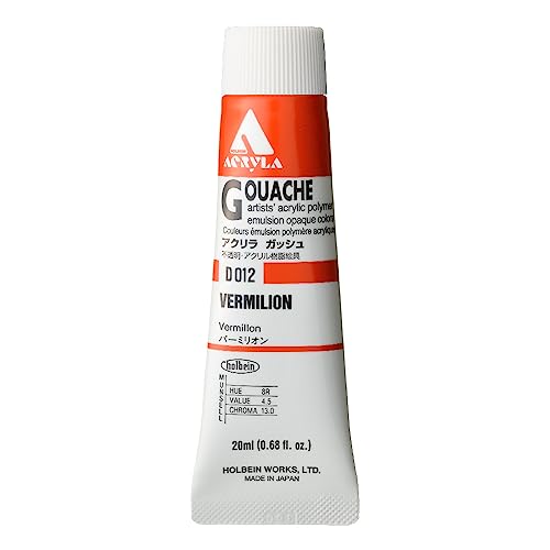 Holbein Acryla Gouache 20ml Vermilion